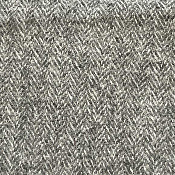 Talbots Pencil Skirt SZ 12 Wool Blend Gray Knit Side Zip Lined - Picture 6 of 8